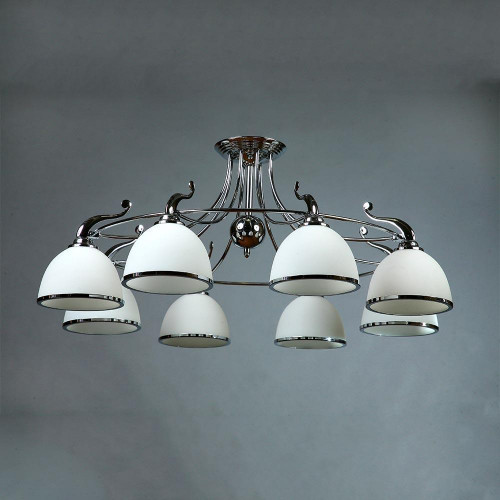 потолочная люстра brizzi almeria ma02401cb/008 chrome в Новороссийске
