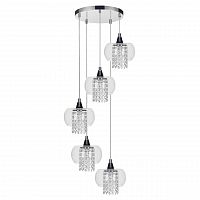 дизайнерская подвесная люстра spot light cordia 1192528 хром в Новороссийске