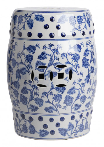 керамический столик-табурет garden stool fleur в Новороссийске