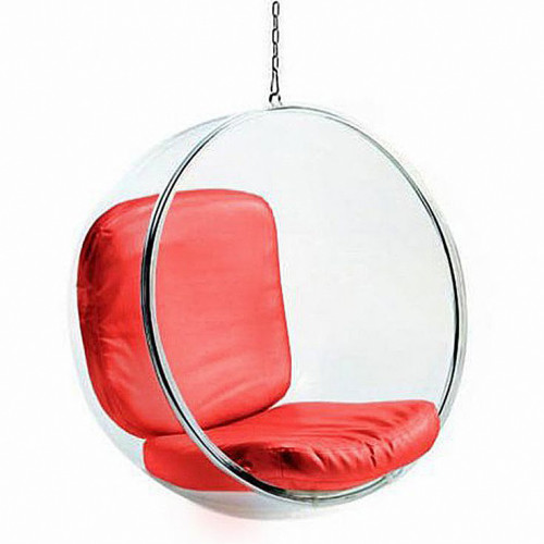 кресло bubble chair красное в Новороссийске