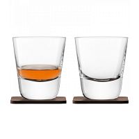 набор из 2 стаканов arran whisky с деревянными подставками 250 мл в Новороссийске