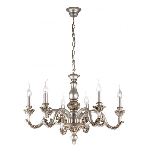 подвесная люстра ideal lux giglio sp6 argento в Новороссийске