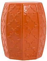 керамический столик-табурет garden stool оранжевый в Новороссийске
