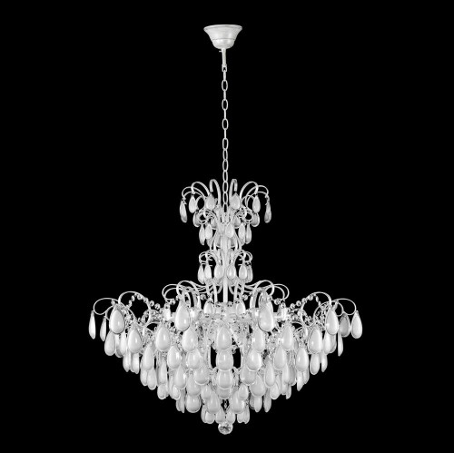 подвесная люстра crystal lux sevilia sp9 silver в Новороссийске