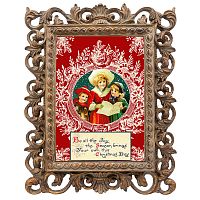 репродукция старинной рождественской гравюры christmas day в Новороссийске