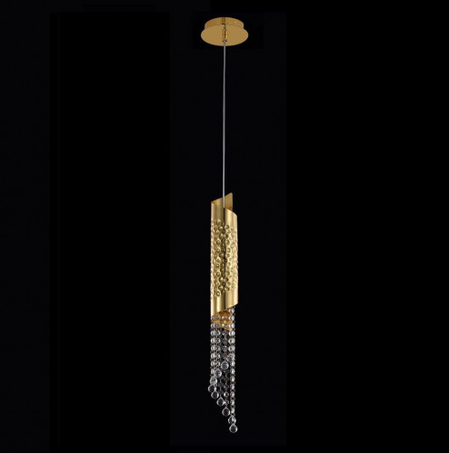 подвесной светильник crystal lux credo sp1 gold в Новороссийске