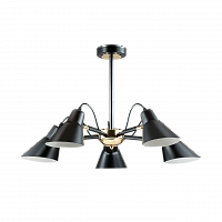 потолочная люстра lumion naomi 3709/5c черная в Новороссийске