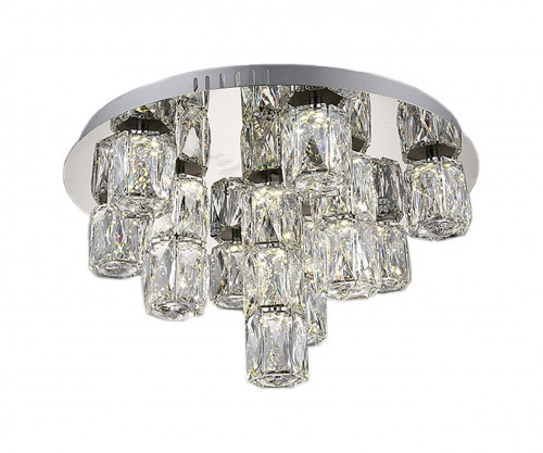 потолочная светодиодная люстра kink light аква-кристалл 08620-10 в Новороссийске