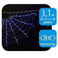 занавес светодиодный «радуга-1» 310см синий (ul-00001409) uld-e3104-288/dtk blue ip20 rainbow-1 в Новороссийске