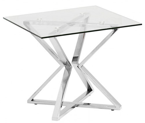 стол журнальный cube silver хром в Новороссийске