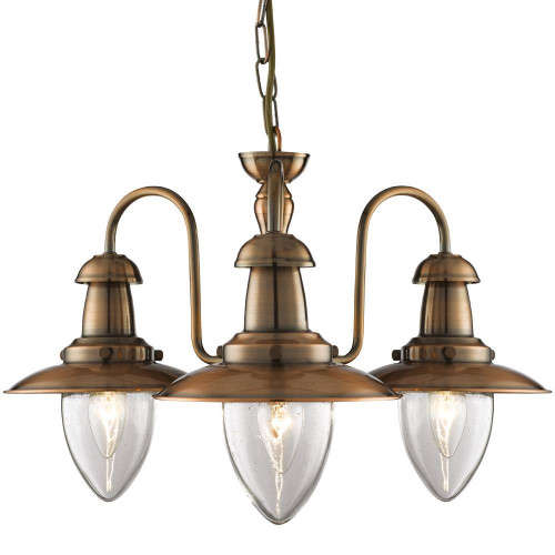 подвесная люстра arte lamp fisherman a5518lm-3rb в Новороссийске