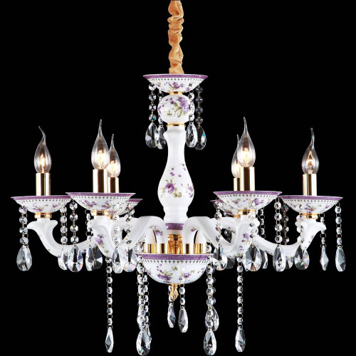 подвесная люстра arte lamp contessa a6613lm-6go в Новороссийске