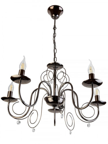 подвесная люстра toplight sylvia tl6040d-05bc в Новороссийске