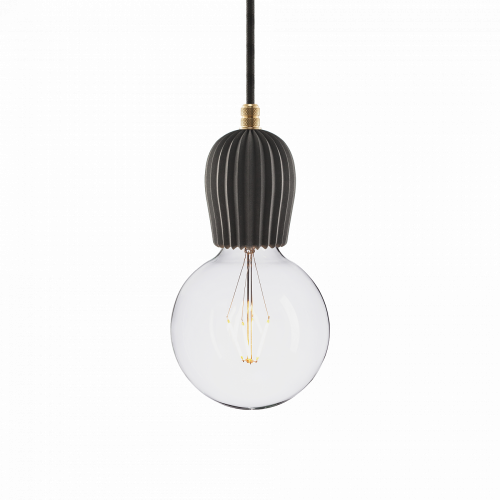 подвесной светильник beton rib black brass в Новороссийске