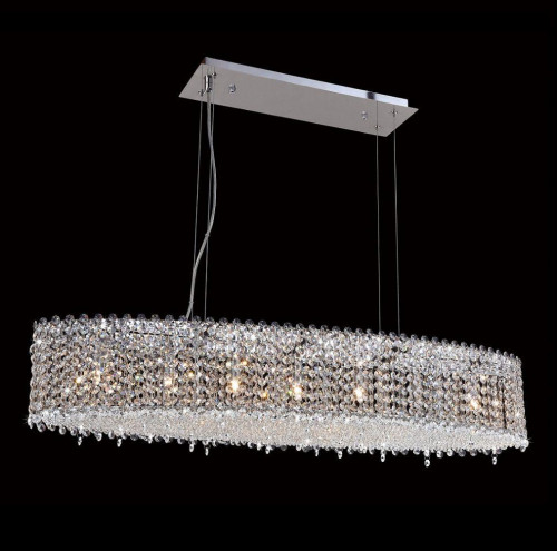 подвесной светильник crystal lux eternidat sp7 chrome в Новороссийске