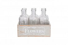 набор стеклянных бутылок flowers в Новороссийске