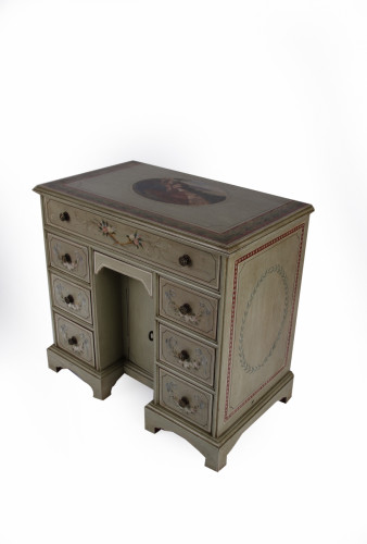 стол mini pedestal desk зеленый с рисунком в Новороссийске