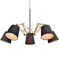 подвесная люстра arte lamp pinoccio a5700lm-5bk в Новороссийске