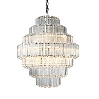 люстра vittoria 12 gold от delight collection прозрачная/золото в Новороссийске