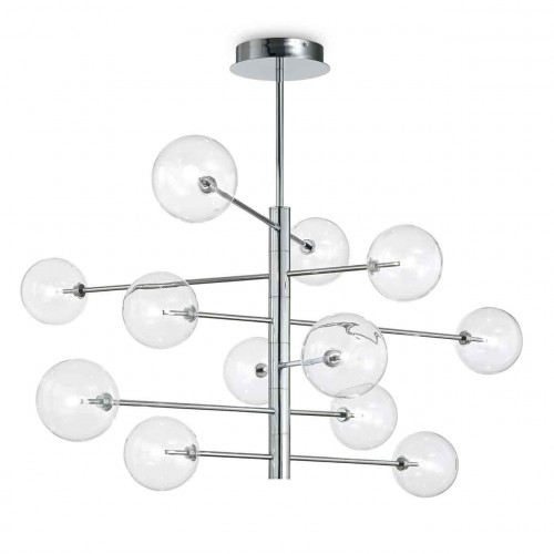 подвесная люстра ideal lux equinoxe sp12 cromo в Новороссийске