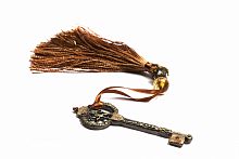 подхват для штор key with tassel brown в Новороссийске