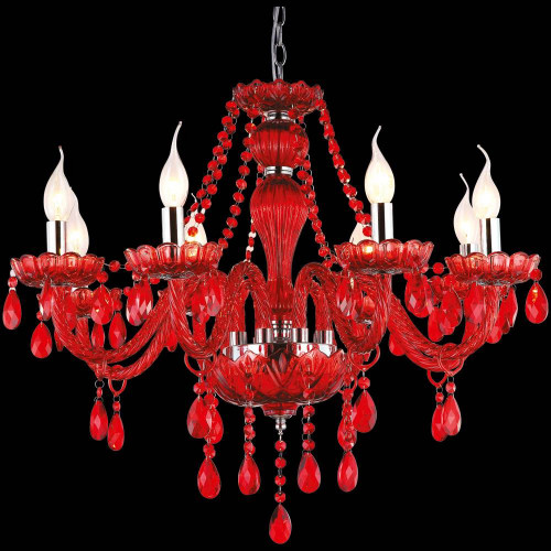 подвесная люстра arte lamp teatro a3964lm-8rd в Новороссийске