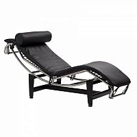 шезлонг chaise longue lc4 черный в Новороссийске