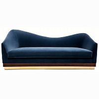 диван hughes sofa прямой синий в Новороссийске