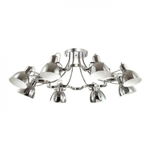 потолочная люстра odeon light credo 3952/8c хром в Новороссийске