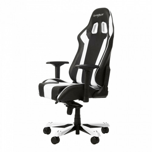 кресло геймерское dxracer king ks06 черно-белое в Новороссийске