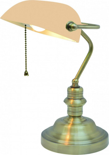 настольная лампа arte lamp banker a2493lt-1ab в Новороссийске