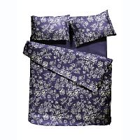 комплект постельного белья decoflux сатин евро peony indigo в Новороссийске