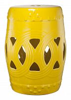 керамический столик-табурет fence stool yellow в Новороссийске