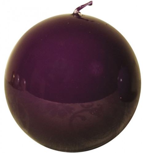 свеча-шар фиолетовая, 8 см в Новороссийске