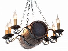 люстра бочонок коричневая в Новороссийске