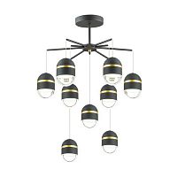подвесная светодиодная люстра odeon light minion 4118/45cl в Новороссийске