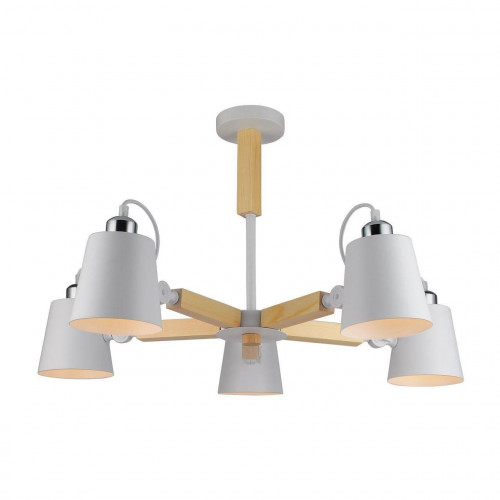 потолочная люстра arte lamp a7141pl-5wh белая в Новороссийске