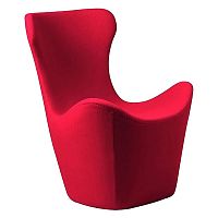 кресло papilio lounge chair красное в Новороссийске