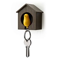держатель+брелок для ключей sparrow коричневый-желтый в Новороссийске