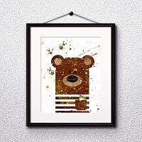 постер bear а4 в Новороссийске