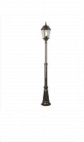 садово-парковый светильник arte lamp genova a1207pa-1bn в Новороссийске