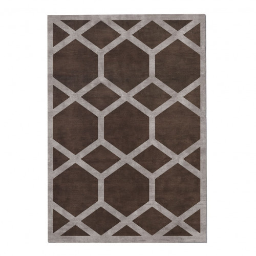 ковер ashton cocoa 200x290 коричневый в Новороссийске