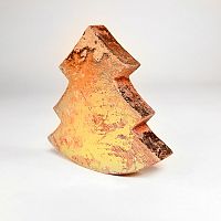 украшение новогоднее ель золотая golden tree, 15х14х2,5 см в Новороссийске