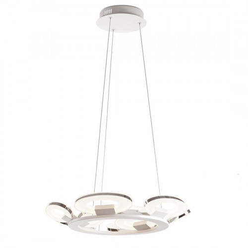 подвесная люстра idlamp celia 399/9-ledwhitechrome в Новороссийске