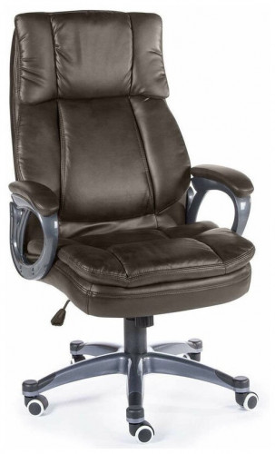 кресло для руководителя norden chairs мэдисон, обивка: искусственная кожа, цвет: экокожа темно-коричневая в Новороссийске