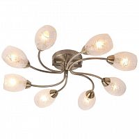 потолочная люстра idlamp carmina 201/8pf-oldbronze в Новороссийске