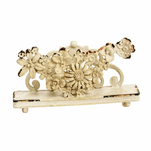 подставка для визиток pewter flower белая в Новороссийске