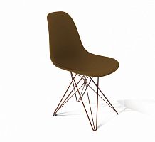 стул dsr коричневый s50 (eames style) в Новороссийске