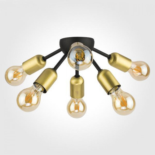 потолочная люстра tk lighting 1467 estrella black в Новороссийске
