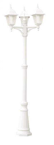 садово-парковый светильник arte lamp bremen a1017pa-3wh в Новороссийске